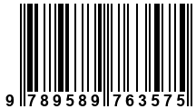 Código de Barras de '.9789589763575.'