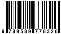 Código de Barras de '.9789589778326.'