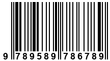 Código de Barras de '.9789589786789.'