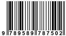 Código de Barras de '.9789589787502.'