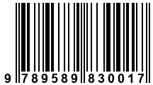 Código de Barras de '.9789589830017.'