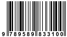 Código de Barras de '.9789589833100.'