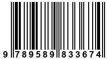 Código de Barras de '.9789589833674.'