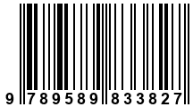 Código de Barras de '.9789589833827.'