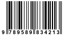 Código de Barras de '.9789589834213.'