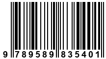 Código de Barras de '.9789589835401.'