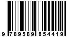 Código de Barras de '.9789589854419.'