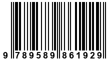 Código de Barras de '.9789589861929.'