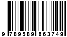 Código de Barras de '.9789589863749.'