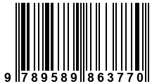 Código de Barras de '.9789589863770.'