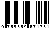 Código de Barras de '.9789589871751.'