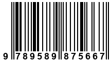 Código de Barras de '.9789589875667.'