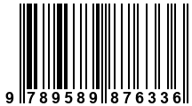 Código de Barras de '.9789589876336.'