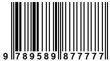 Código de Barras de '.9789589877777.'