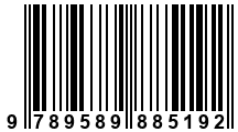 Código de Barras de '.9789589885192.'