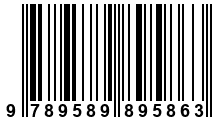 Código de Barras de '.9789589895863.'