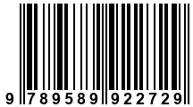 Código de Barras de '.9789589922729.'