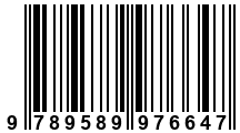 Código de Barras de '.9789589976647.'