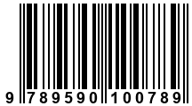 Código de Barras de '.9789590100789.'