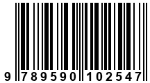 Código de Barras de '.9789590102547.'