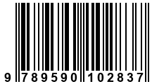 Código de Barras de '.9789590102837.'