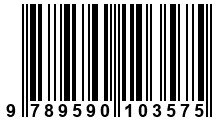 Código de Barras de '.9789590103575.'
