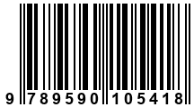 Código de Barras de '.9789590105418.'