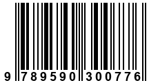 Código de Barras de '.9789590300776.'