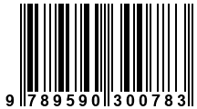 Código de Barras de '.9789590300783.'