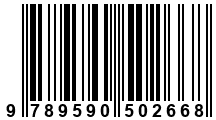 Código de Barras de '.9789590502668.'