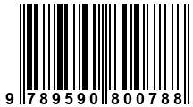 Código de Barras de '.9789590800788.'