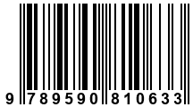 Código de Barras de '.9789590810633.'