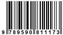 Código de Barras de '.9789590811173.'