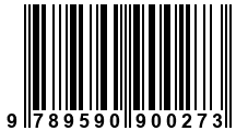 Código de Barras de '.9789590900273.'