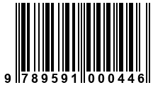 Código de Barras de '.9789591000446.'