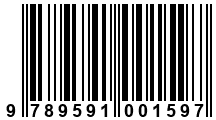 Código de Barras de '.9789591001597.'