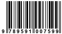 Código de Barras de '.9789591007599.'