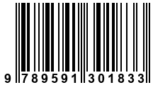Código de Barras de '.9789591301833.'