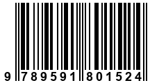 Código de Barras de '.9789591801524.'