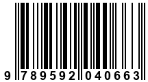 Código de Barras de '.9789592040663.'