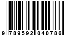 Código de Barras de '.9789592040786.'