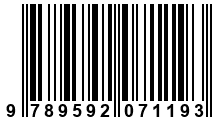 Código de Barras de '.9789592071193.'