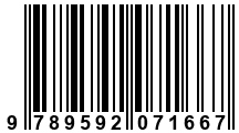 Código de Barras de '.9789592071667.'