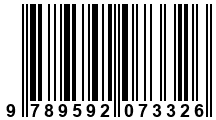 Código de Barras de '.9789592073326.'