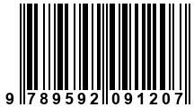 Código de Barras de '.9789592091207.'