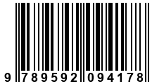 Código de Barras de '.9789592094178.'