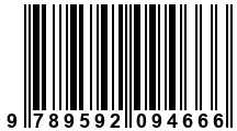 Código de Barras de '.9789592094666.'
