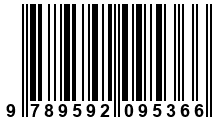 Código de Barras de '.9789592095366.'