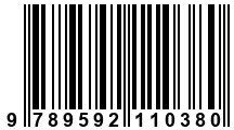 Código de Barras de '.9789592110380.'