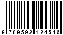 Código de Barras de '.9789592124516.'